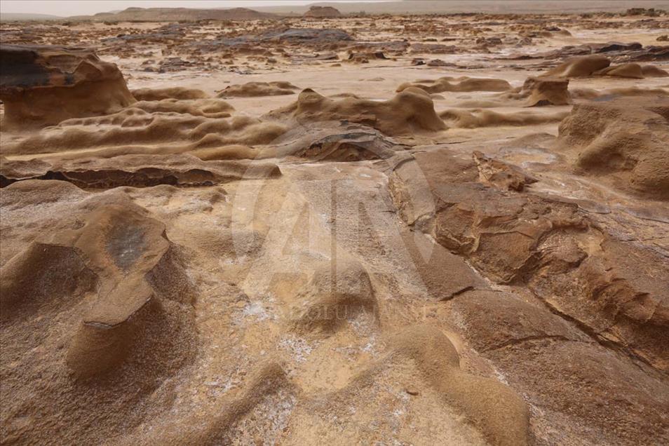 En Túnez los visitantes tienen la sensación de caminar sobre la luna