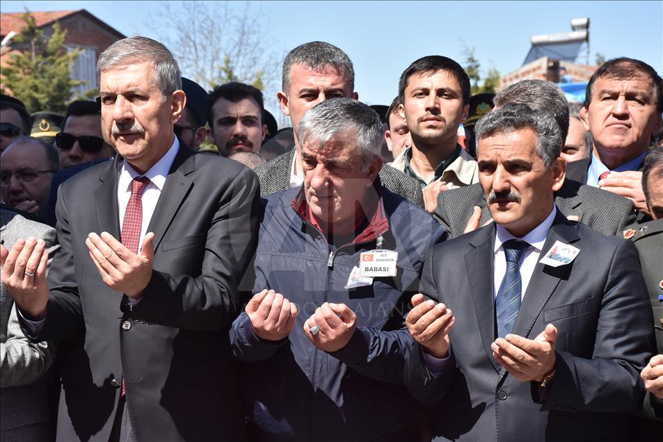 Şehit Pehlivan son yolculuğuna uğurlandı