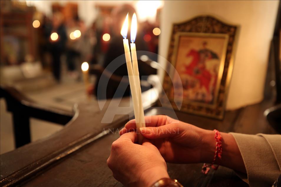 Easter Vigil in Turkey's Edirne