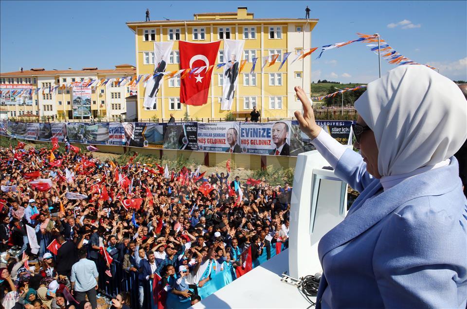 Erdoğan, AK Parti Siirt 6. Olağan Kongresi'nde konuşma yaptı