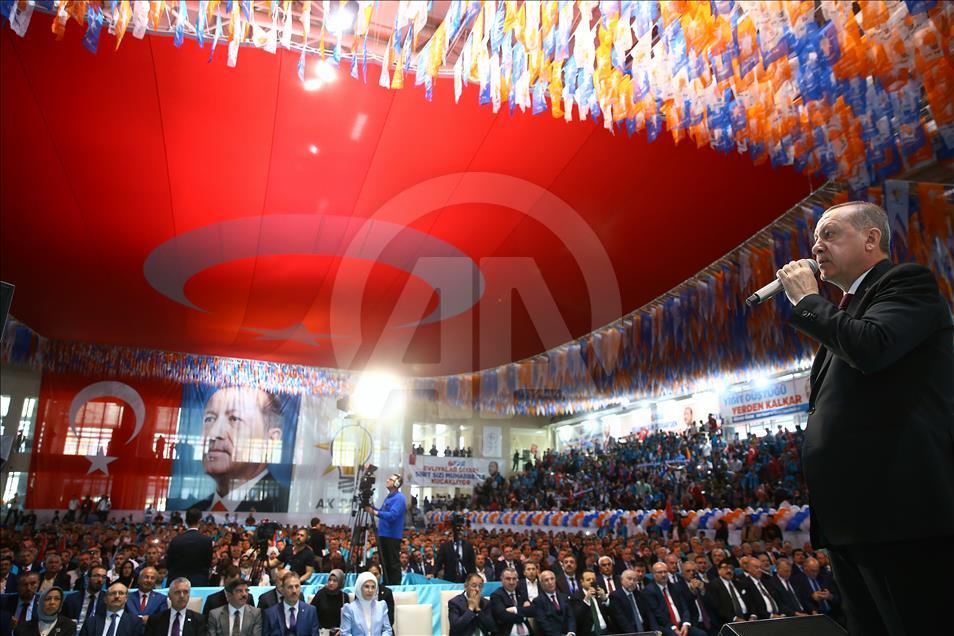 Erdoğan, AK Parti Siirt 6. Olağan Kongresi'nde konuşma yaptı