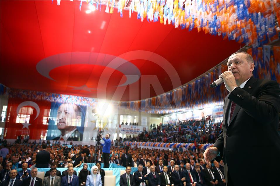 Erdoğan, AK Parti Siirt 6. Olağan Kongresi'nde konuşma yaptı