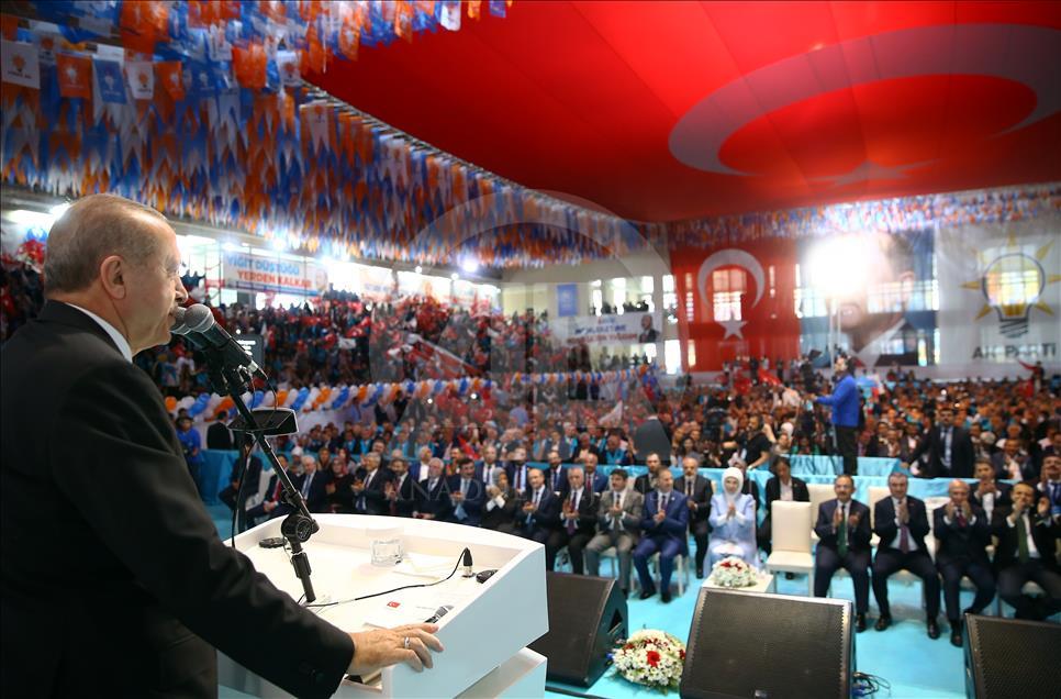 Erdoğan, AK Parti Siirt 6. Olağan Kongresi'nde konuşma yaptı