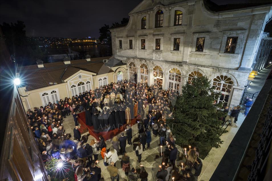 Fener Rum Patrikhanesi'nde Paskalya Ayini
