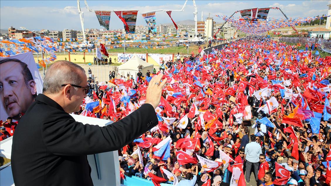 Erdoğan, AK Parti Siirt 6. Olağan Kongresi'nde konuşma yaptı