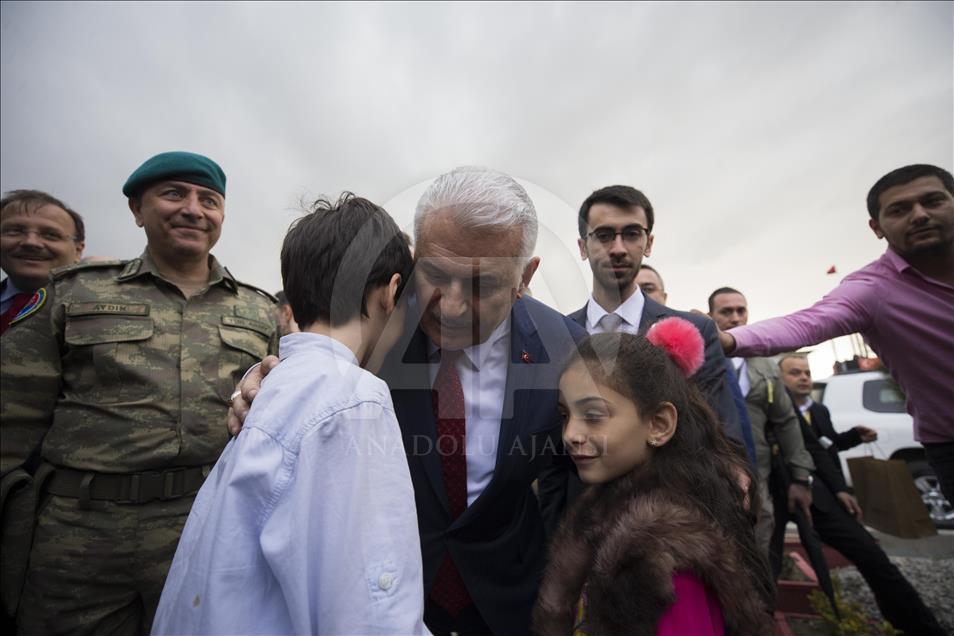 Yıldırım, Afganistan Türk Görev Kuvveti Komutanlığını ziyaret etti