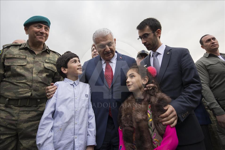 Yıldırım, Afganistan Türk Görev Kuvveti Komutanlığını ziyaret etti
