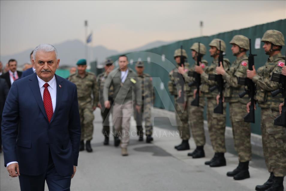 Yıldırım, Afganistan Türk Görev Kuvveti Komutanlığını ziyaret etti