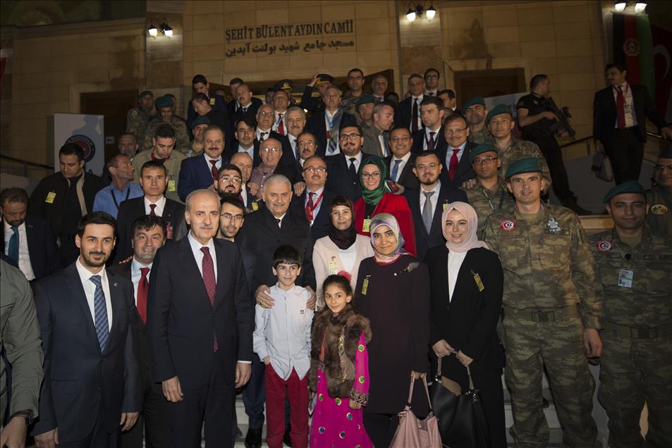 Prime Minister of Turkey Yildirim in Kabul
 