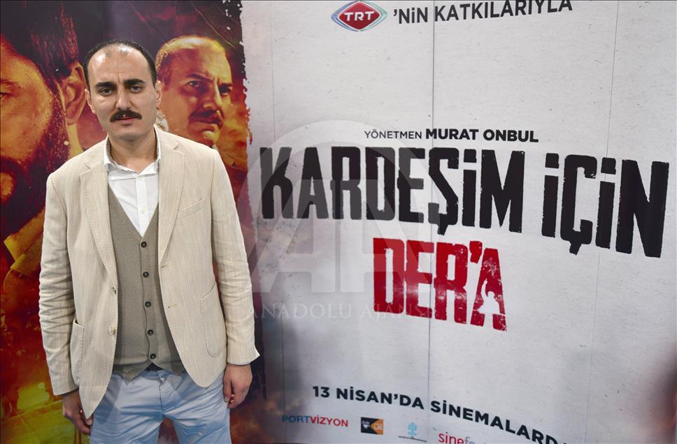 "Kardeşim İçin Der'a" filminin galası Suriye'de yapıldı