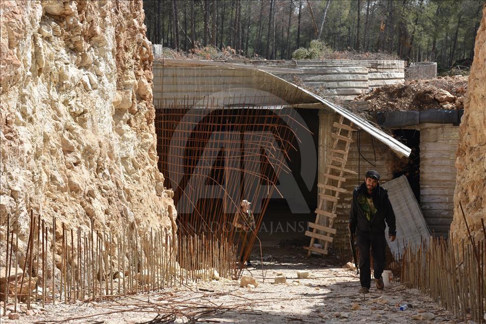 В Африне обнаружен крупный подземный штаб YPG/PKK
