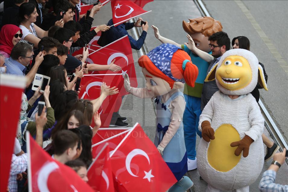 "TRT Uluslararası 23 Nisan Çocuk Şenliği"