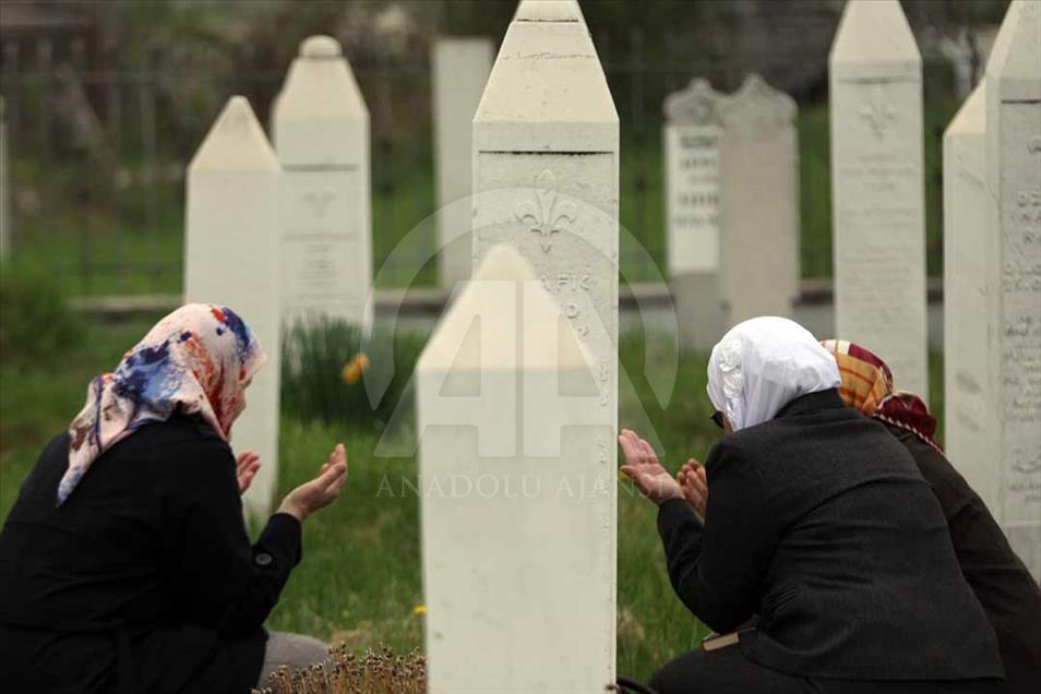 Vitez, Bosnia y Herzegovina 16 de abril de 2018: bosnios se reun