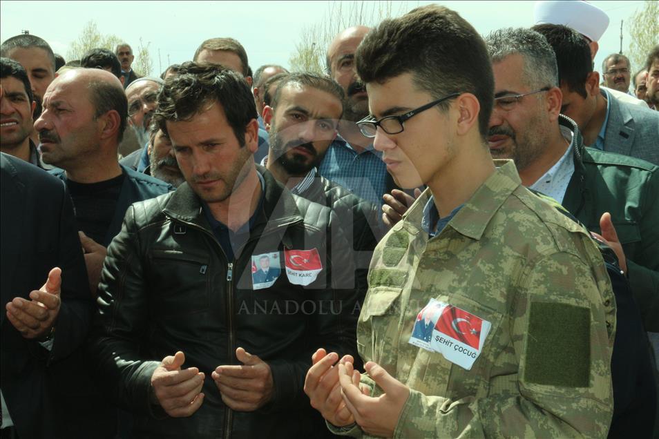 Şehit Çelik son yolculuğuna uğurlandı