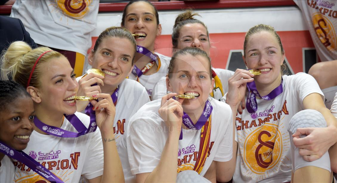 Galatasaray FIBA Kadınlar Avrupa Kupası'nda şampiyon