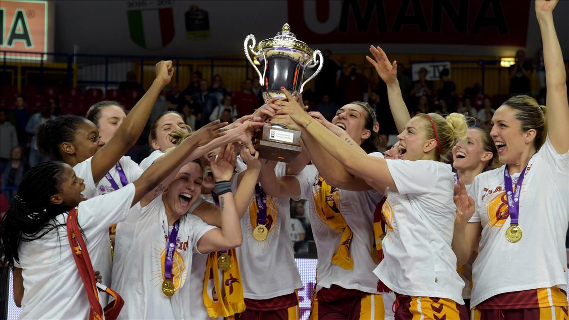 Galatasaray FIBA Kadınlar Avrupa Kupası'nda şampiyon