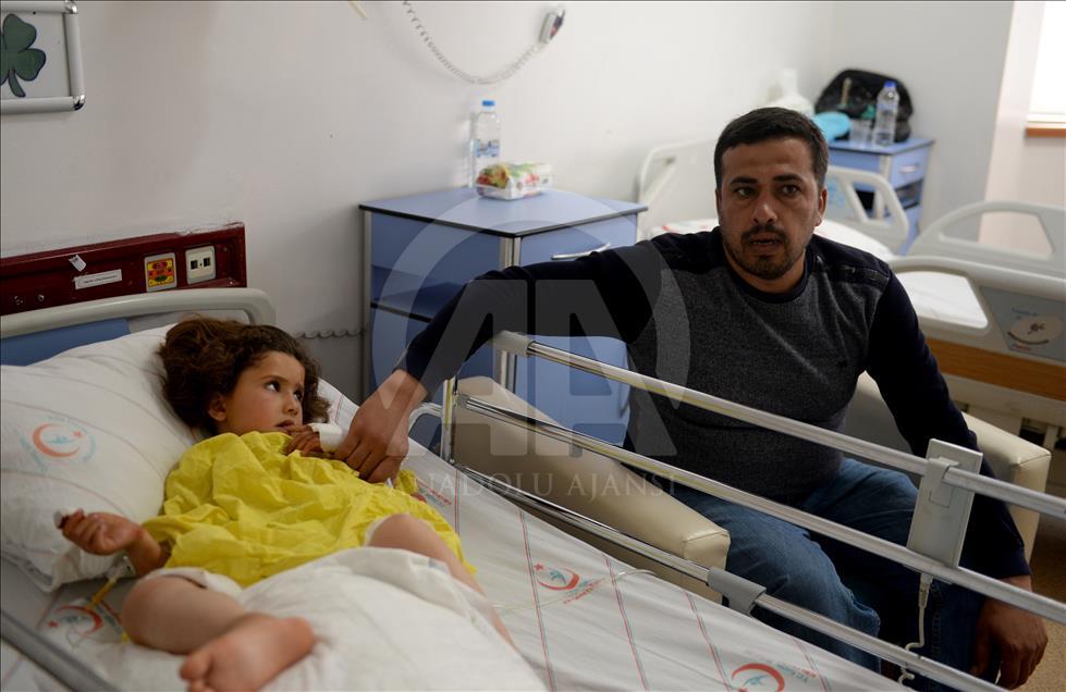 أطباء أتراك ينقذون حياة 3 أطفال سوريين
