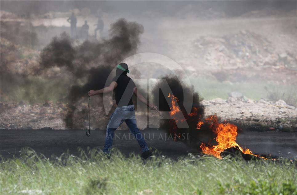 İsrail askerlerinden Batı Şeria'daki gösterilere müdahale
