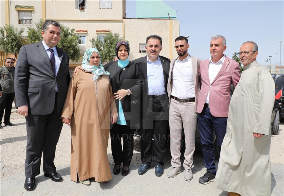 طنجة.. برلمانيون أتراك يزورون عائلة مغربي استشهد برصاص الانقلابيين في تركيا
