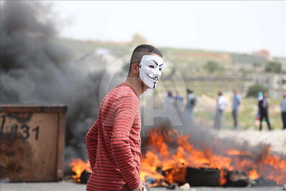İsrail askerlerinden Batı Şeria'daki gösterilere müdahale
