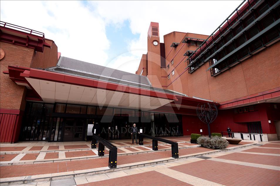 LONDON, UNITED KINGDOM - MARCH 23: General Views of the British Library in London