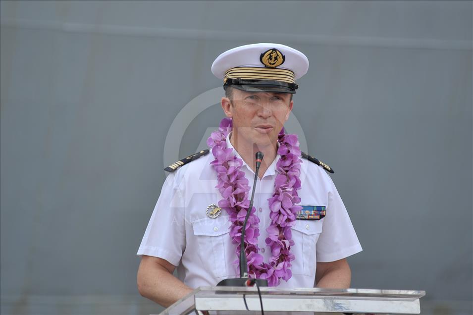 Angkatan Laut Perancis Jeanne d'Arc tiba di Jakarta