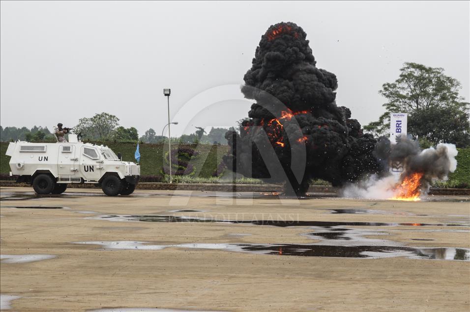 Latihan POLRI untuk misi perdamaian PBB