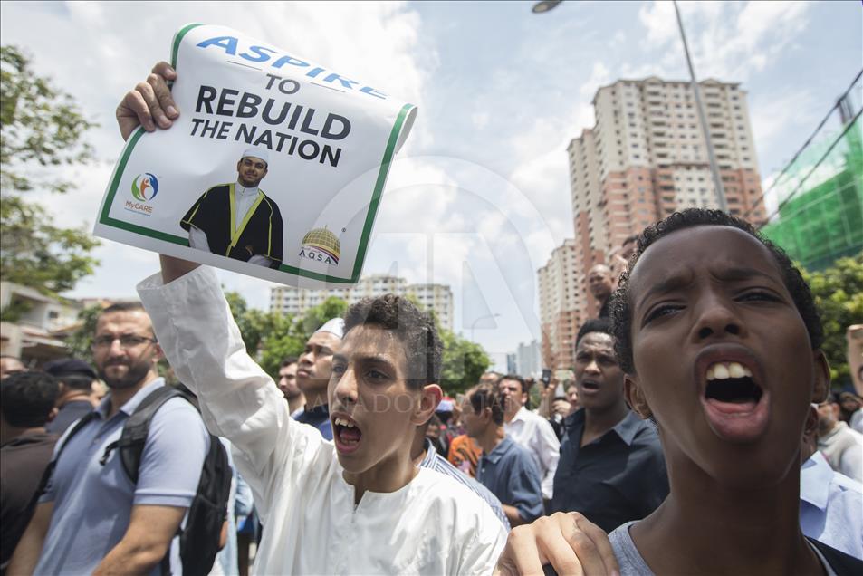 Jenazah Fadi al-Bash disalatkan di Kuala Lumpur