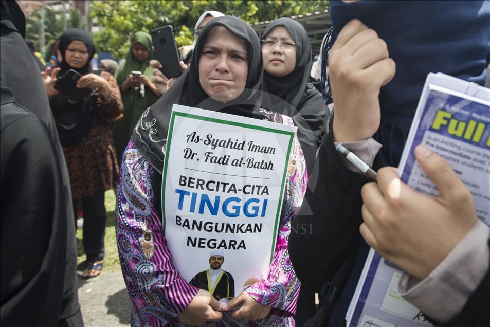 Jenazah Fadi al-Bash disalatkan di Kuala Lumpur