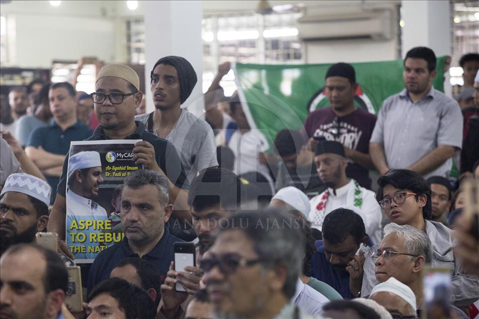 Jenazah Fadi al-Bash disalatkan di Kuala Lumpur