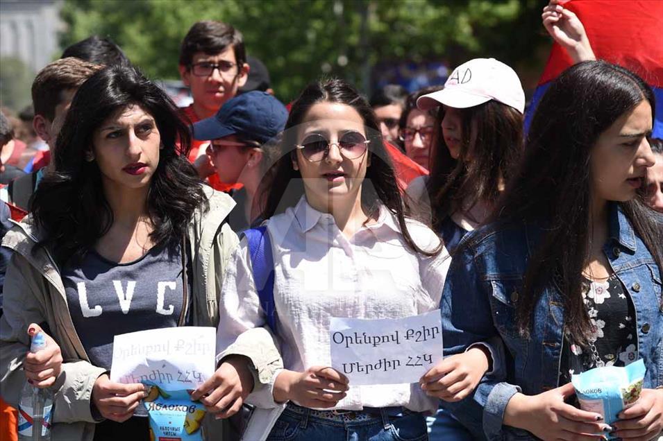 Nueva ola de protestas en Armenia