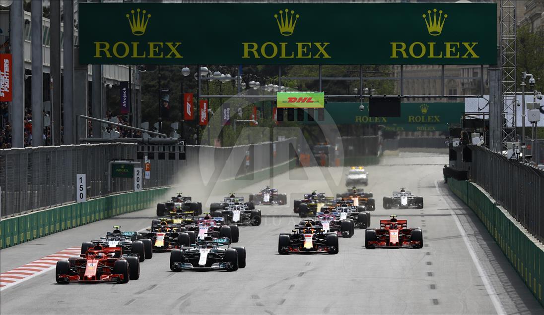 Formula 1 Azerbaycan Grand Prix'i başladı 
