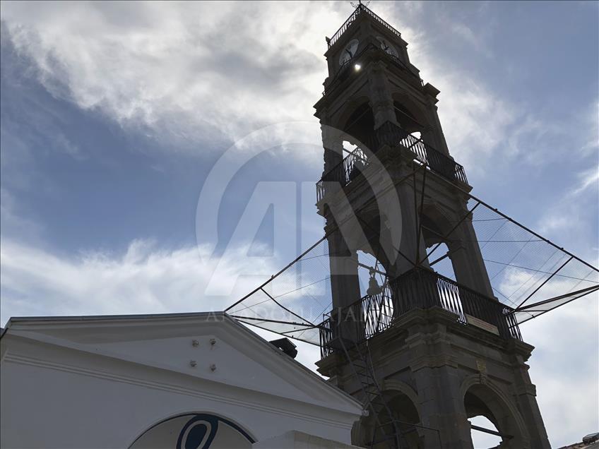 Turkey to rebuild bell tower of historical church