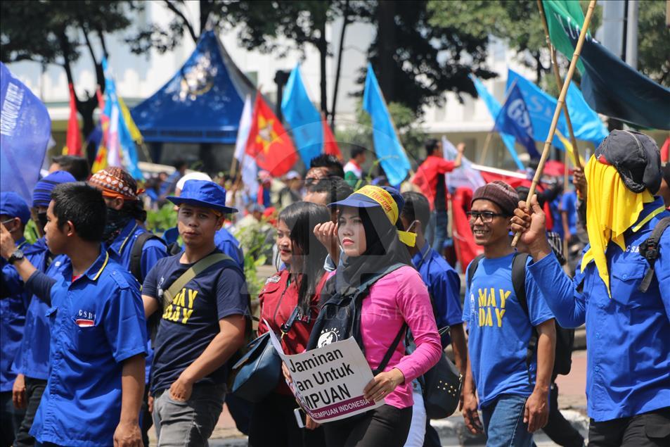 May Day celebrations in Indonesia