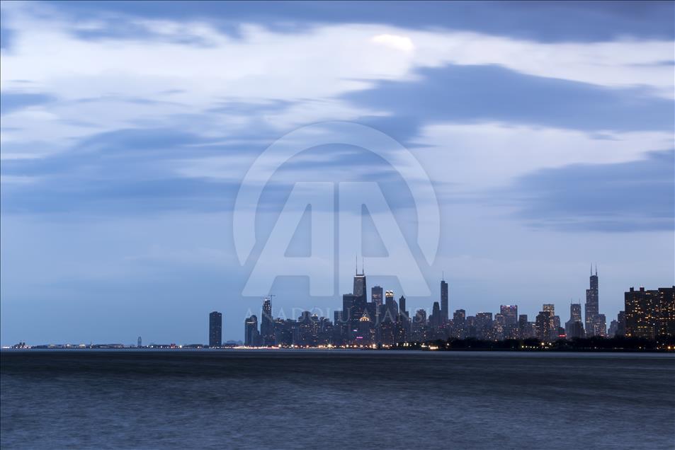 Chicago'da sağanak yağış