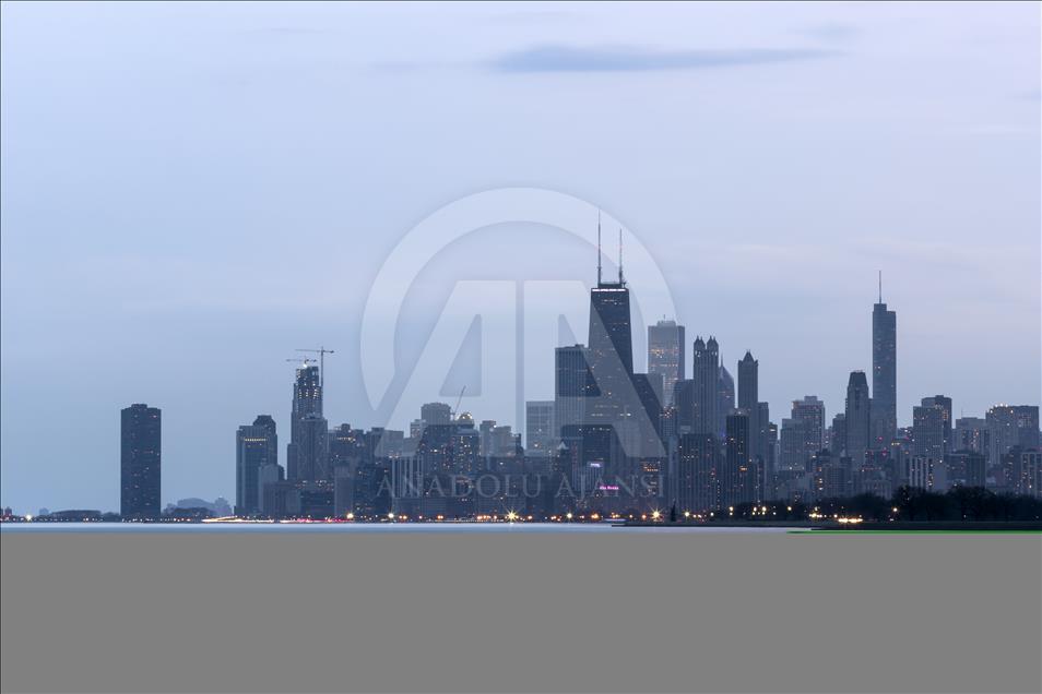 Chicago'da sağanak yağış