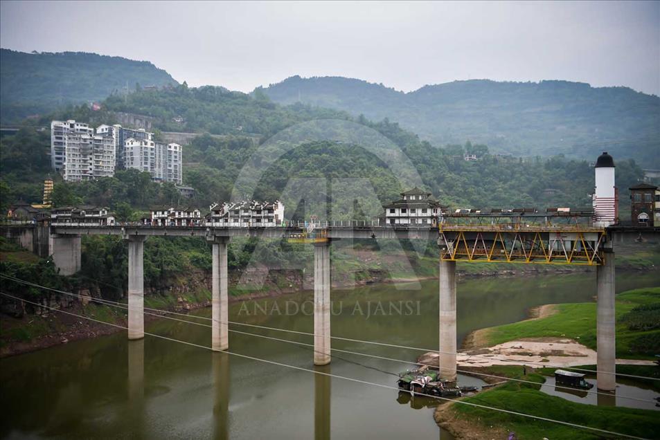 Un puente inusual en China