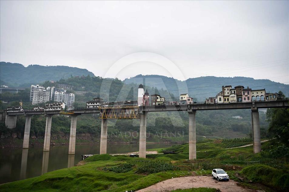 Un puente inusual en China