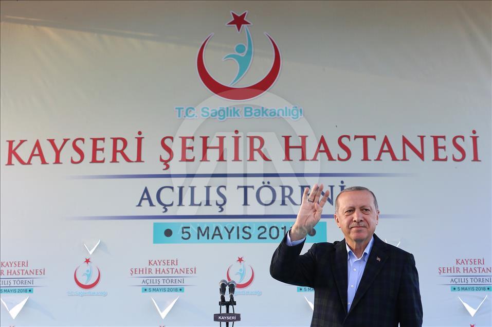 Kayseri Şehir Hastanesi Açılış Töreni
