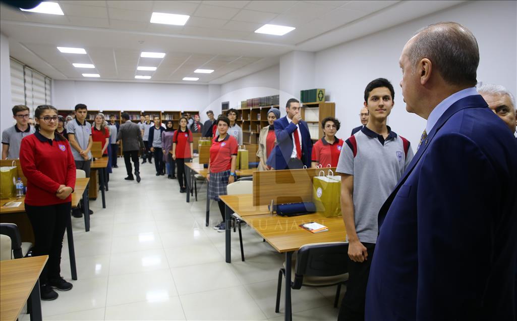Cumhurbaşkanı Erdoğan Kayseri'de