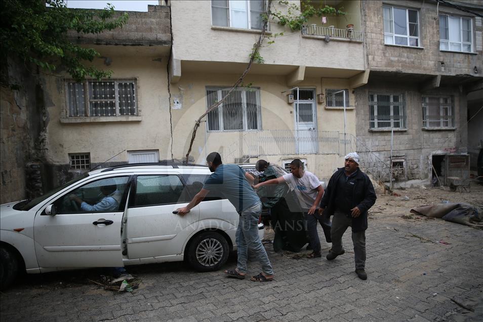 Birecik'te selin izleri siliniyor