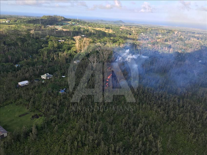 US: Hawaii volcano destroys dozens of structures