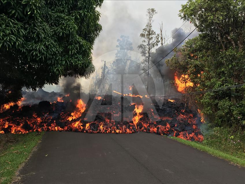 US: Hawaii volcano destroys dozens of structures