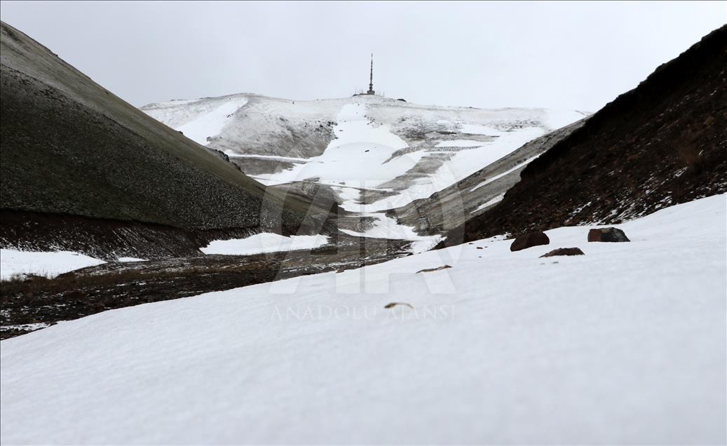 Mt. Palandoken in Erzurum, Turkey