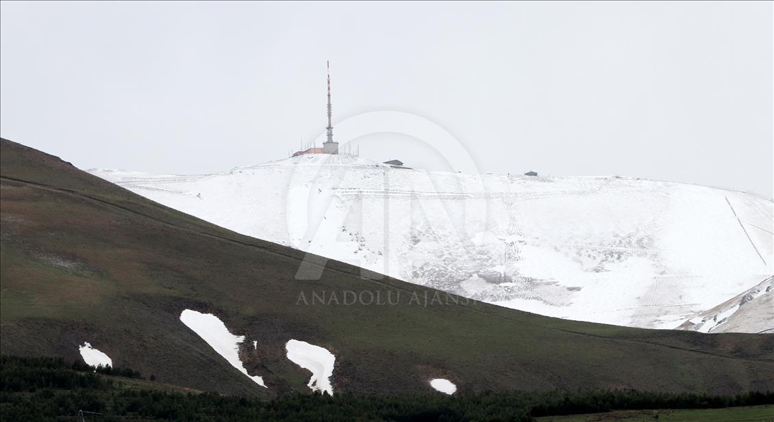 Mt. Palandoken in Erzurum, Turkey