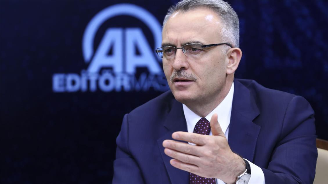 Maliye Bakanı Naci Ağbal, AA Editör Masası’nın konuğu oldu