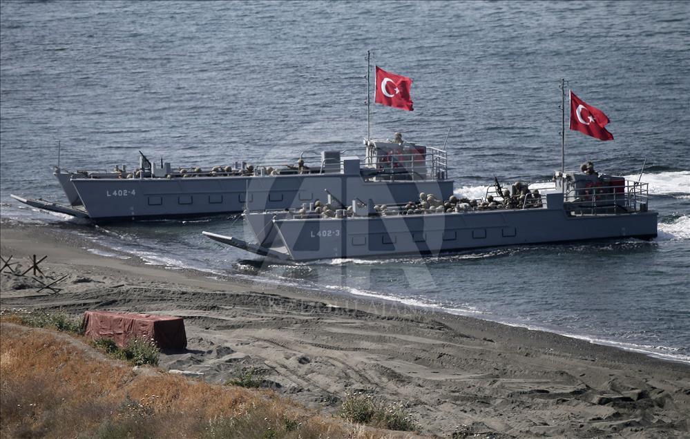 Ejercicio militar combinado internacional EFES 2018 en Esmirna, Turquía 