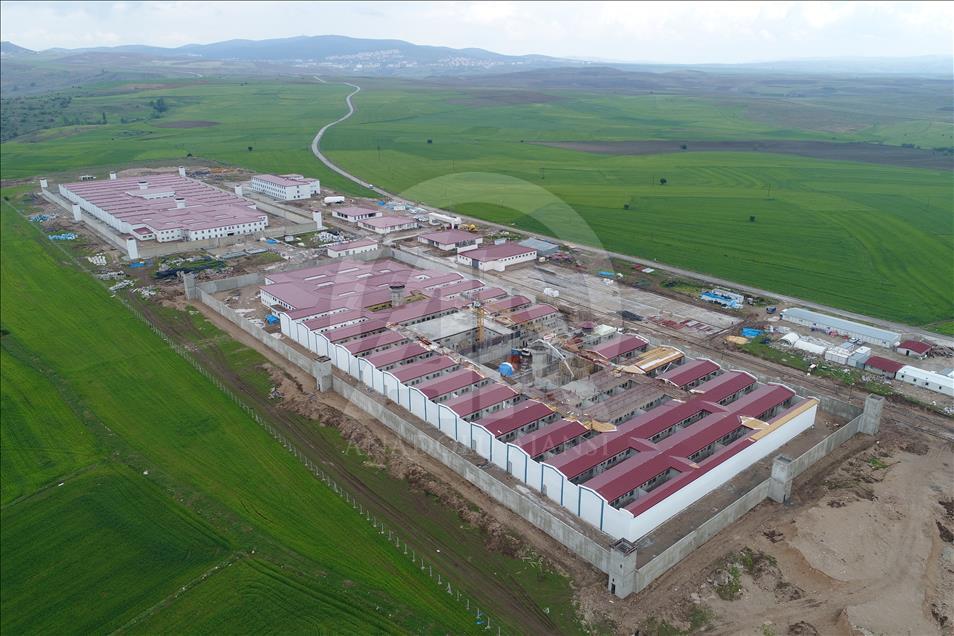 Yozgat'taki yatırımlar havadan görüntülendi