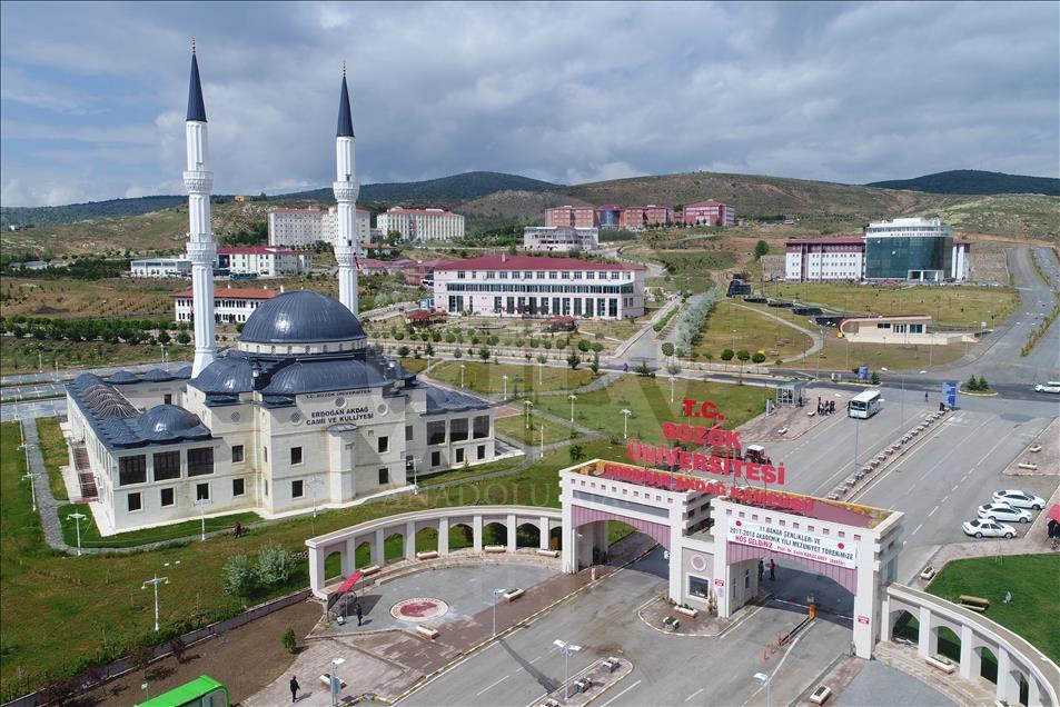 Yozgat'taki yatırımlar havadan görüntülendi