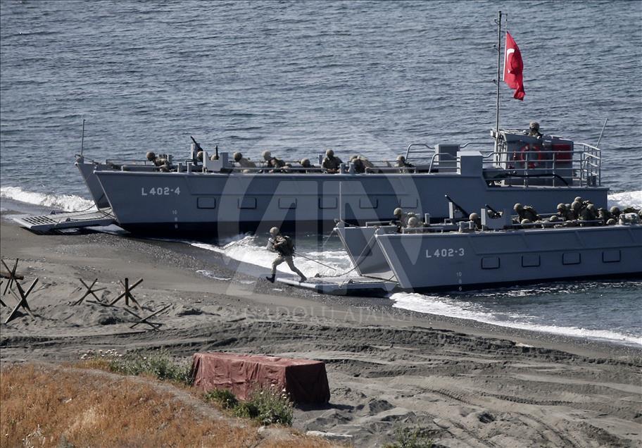 Ejercicio militar combinado internacional EFES 2018 en Esmirna, Turquía 